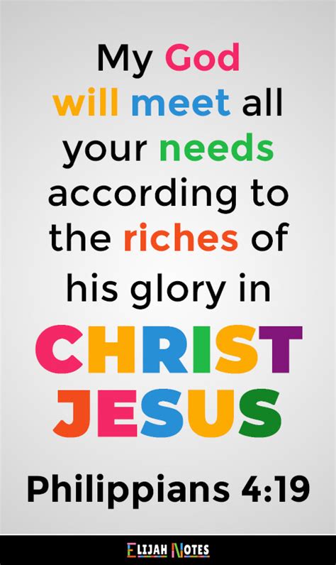 philippians 4 19 explained.
